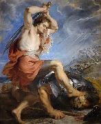 Peter Paul Rubens, David Slaying Goliath